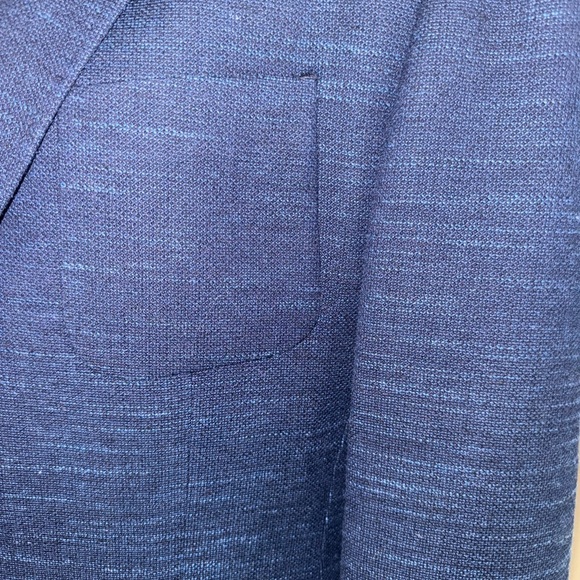 Hugo Boss Raye 7 extra slim fit wool & linen Jacket - Picture 12 of 14